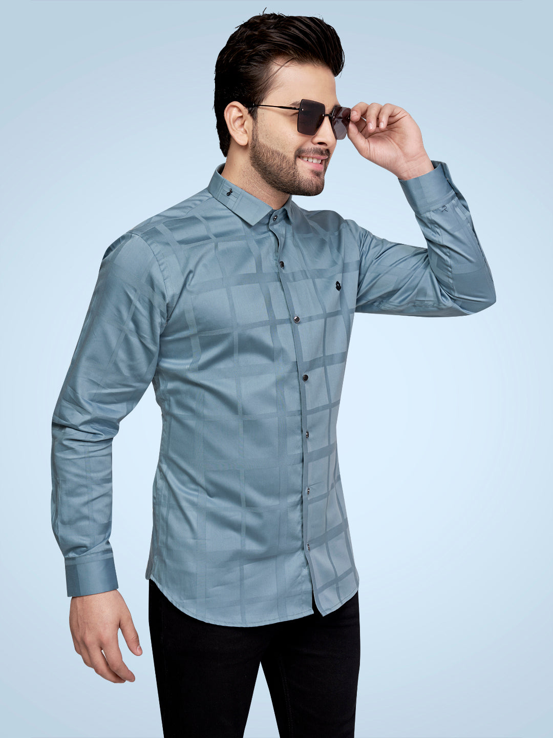Self Checks Cocktail Shirt- Premium 60s Counts