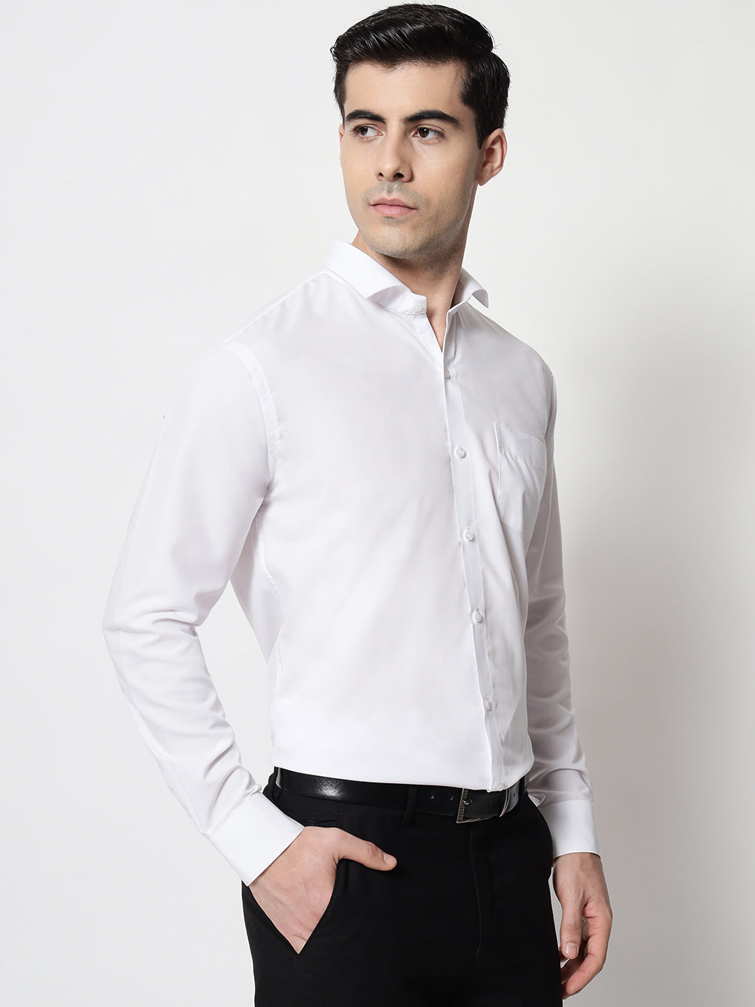 Men's Formal Shirt White