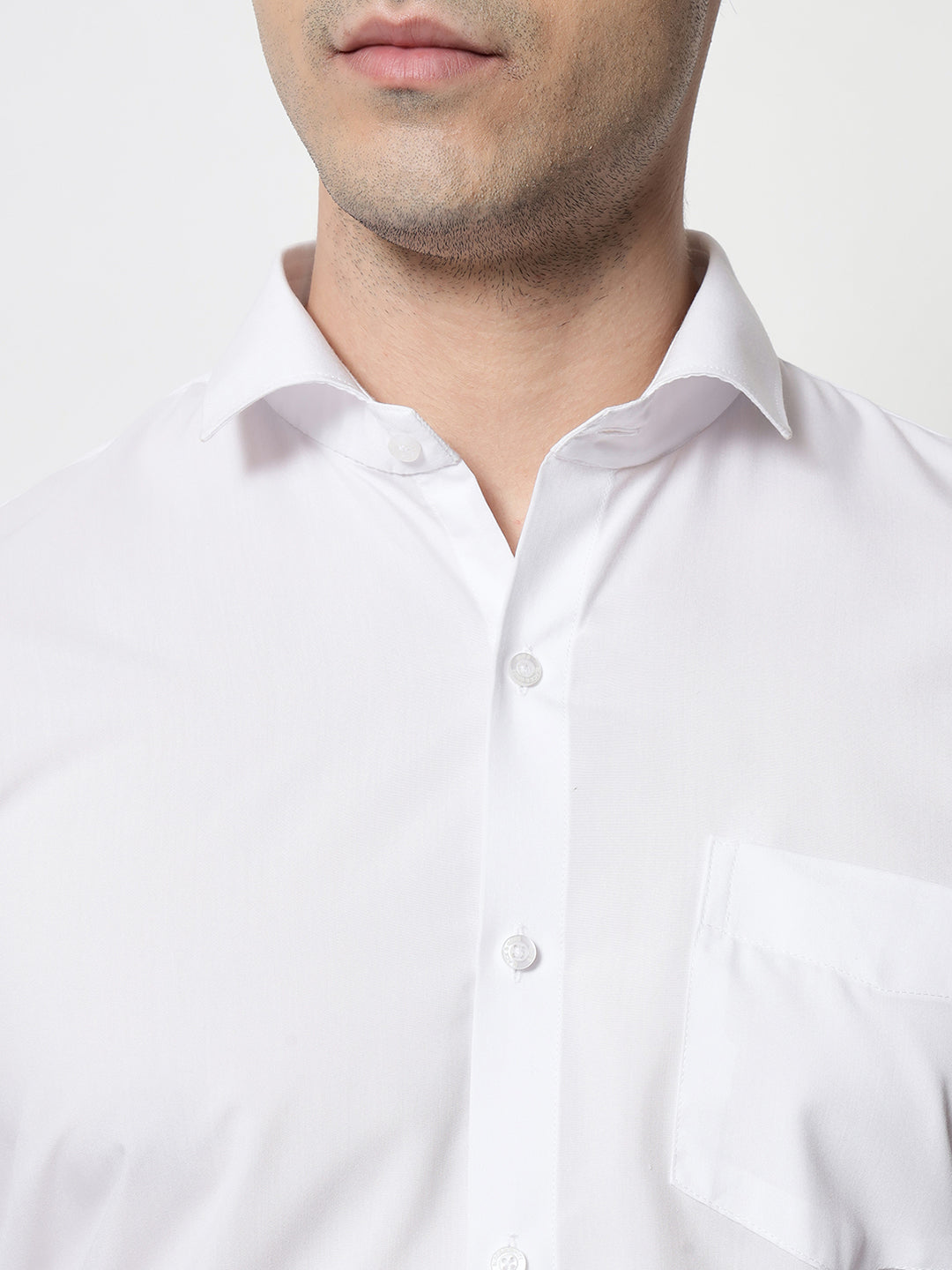Men's Formal Shirt White