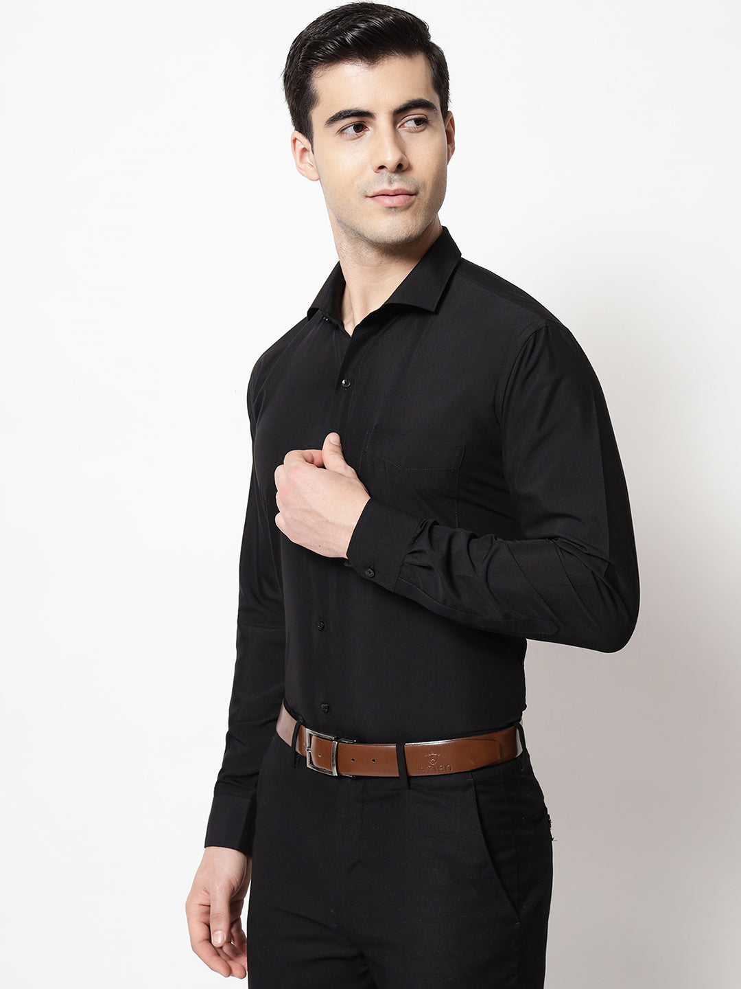 Men's Formal Shirt Black