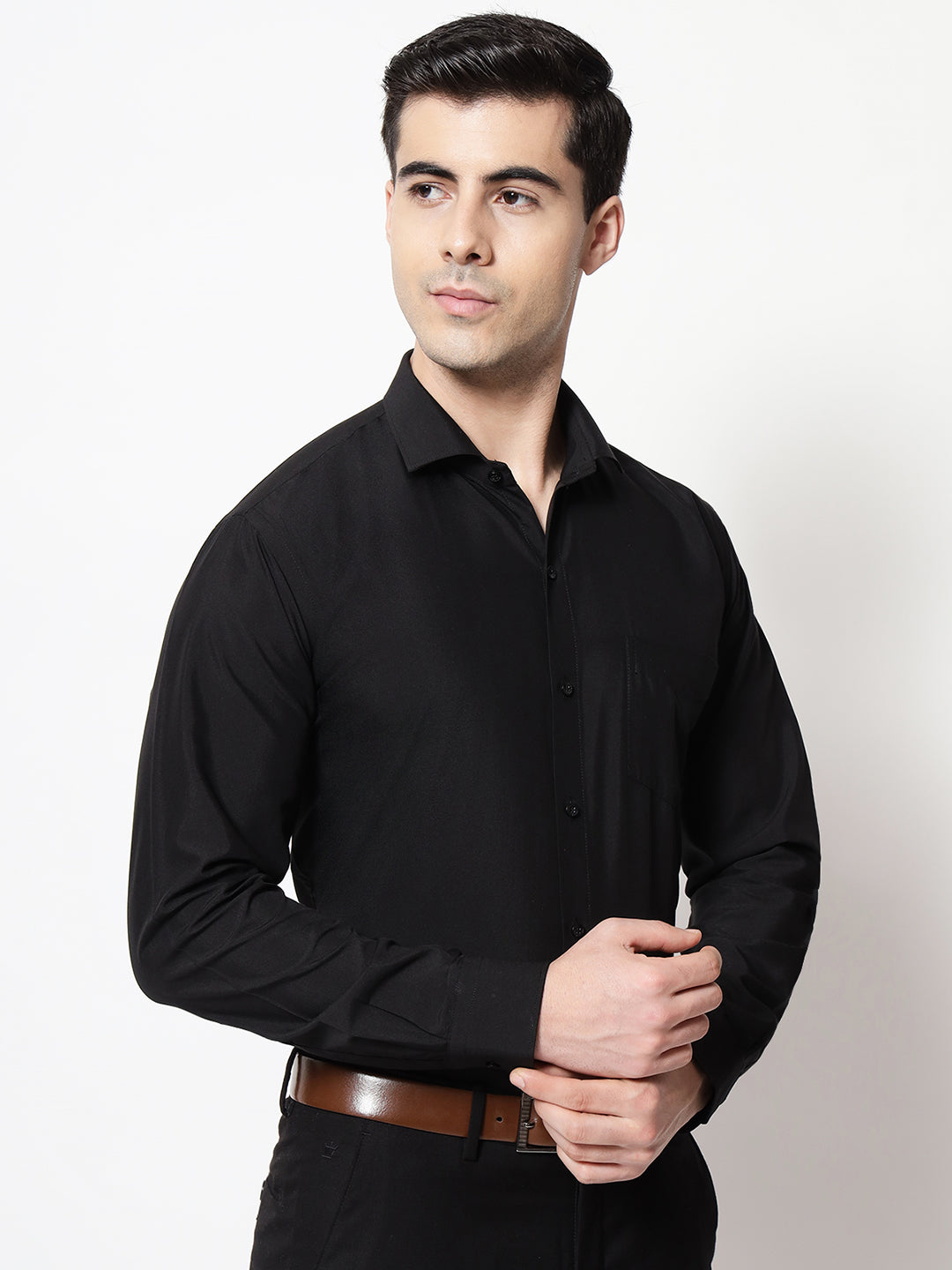 Men's Formal Shirt Black
