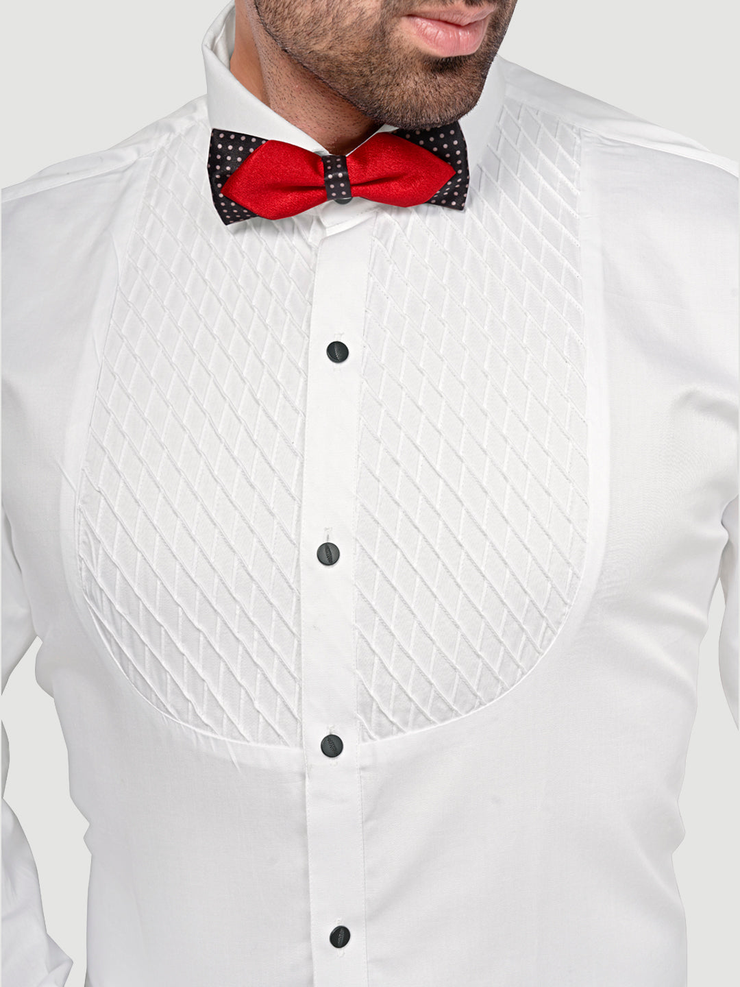 Black and White The Perfect Tuxedo Shirt Whits