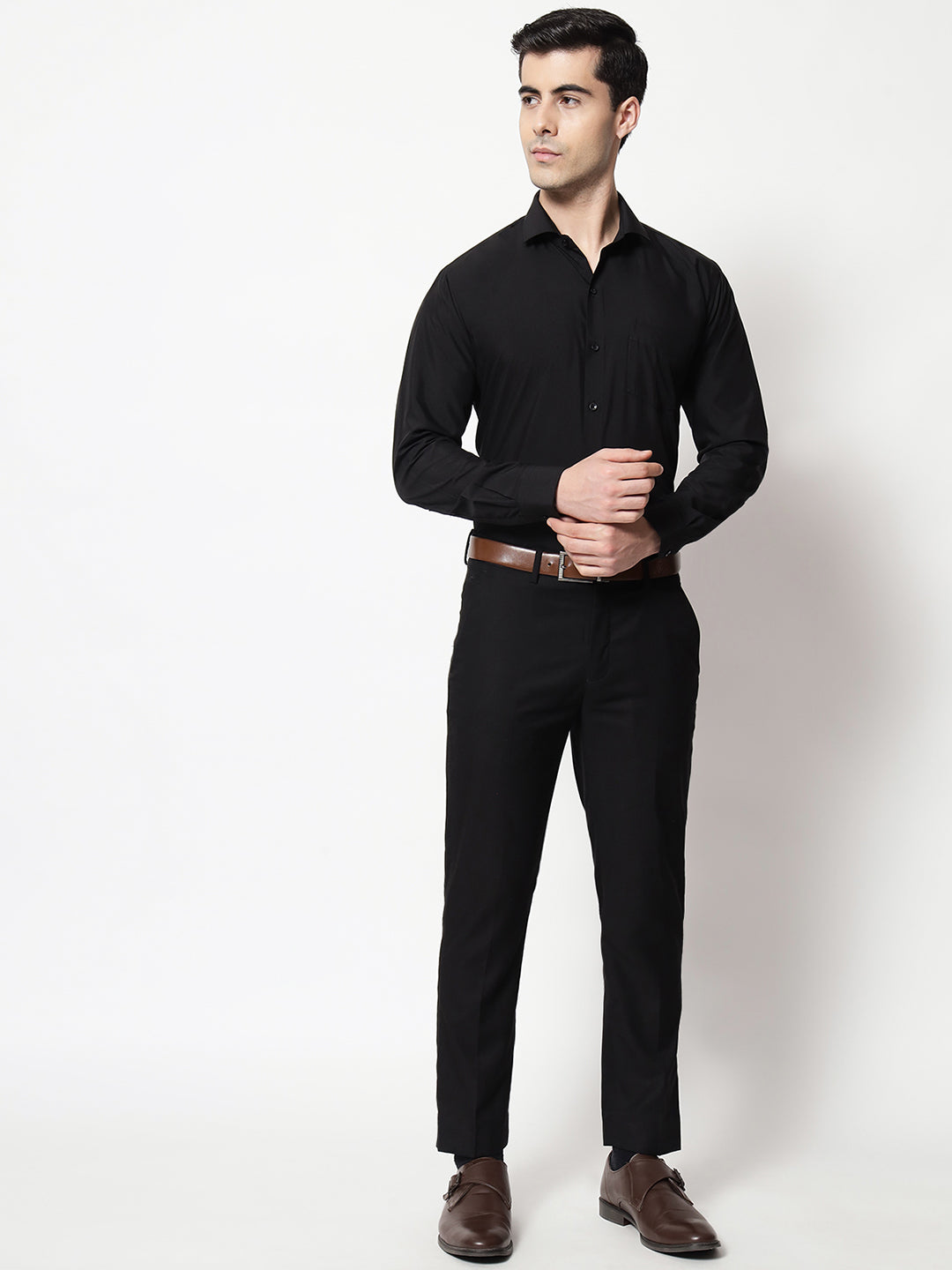 Men's Formal Shirt Black