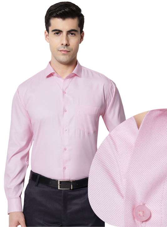 Pink Dobby Shirt