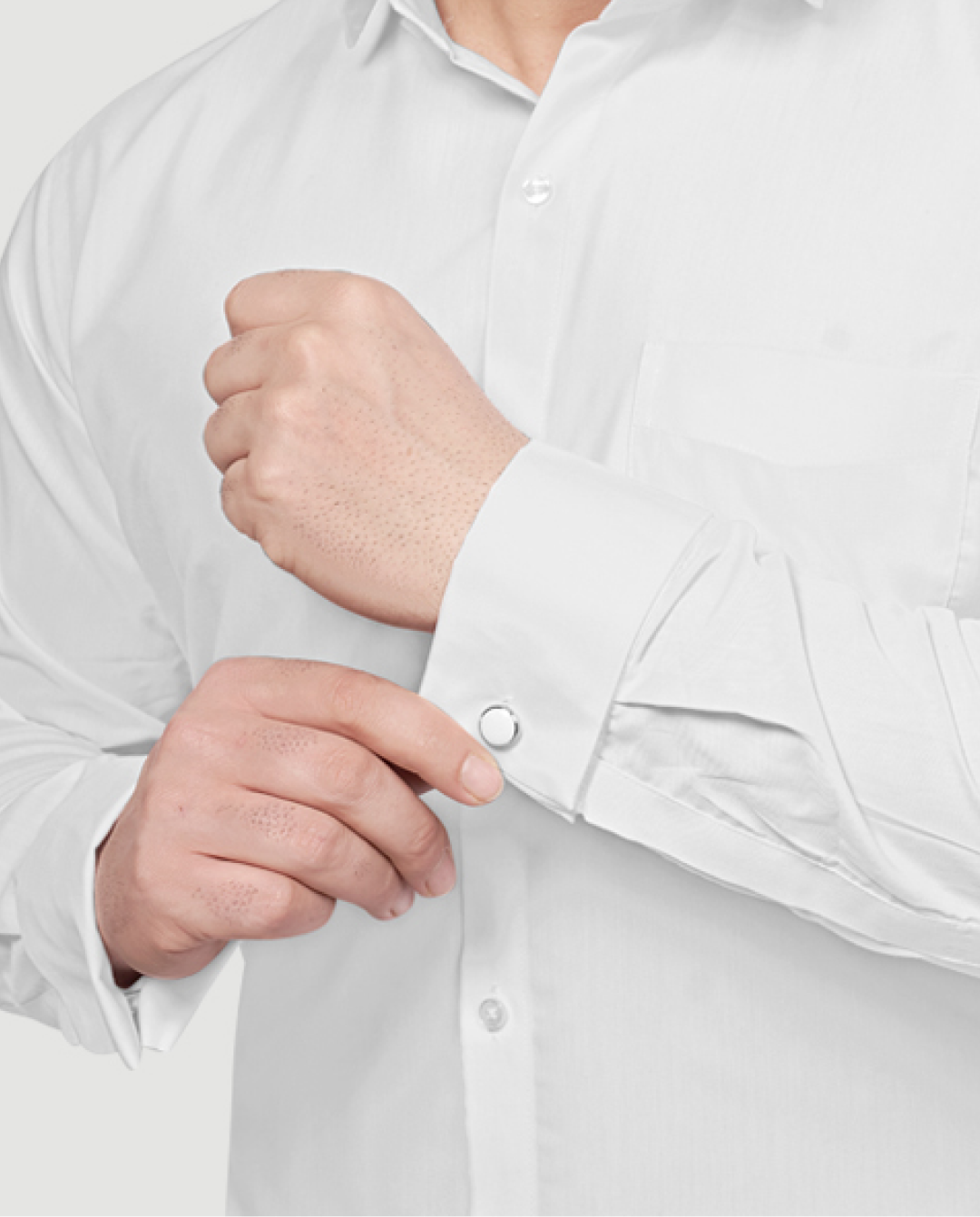 Men's Formal Cufflink Shirt